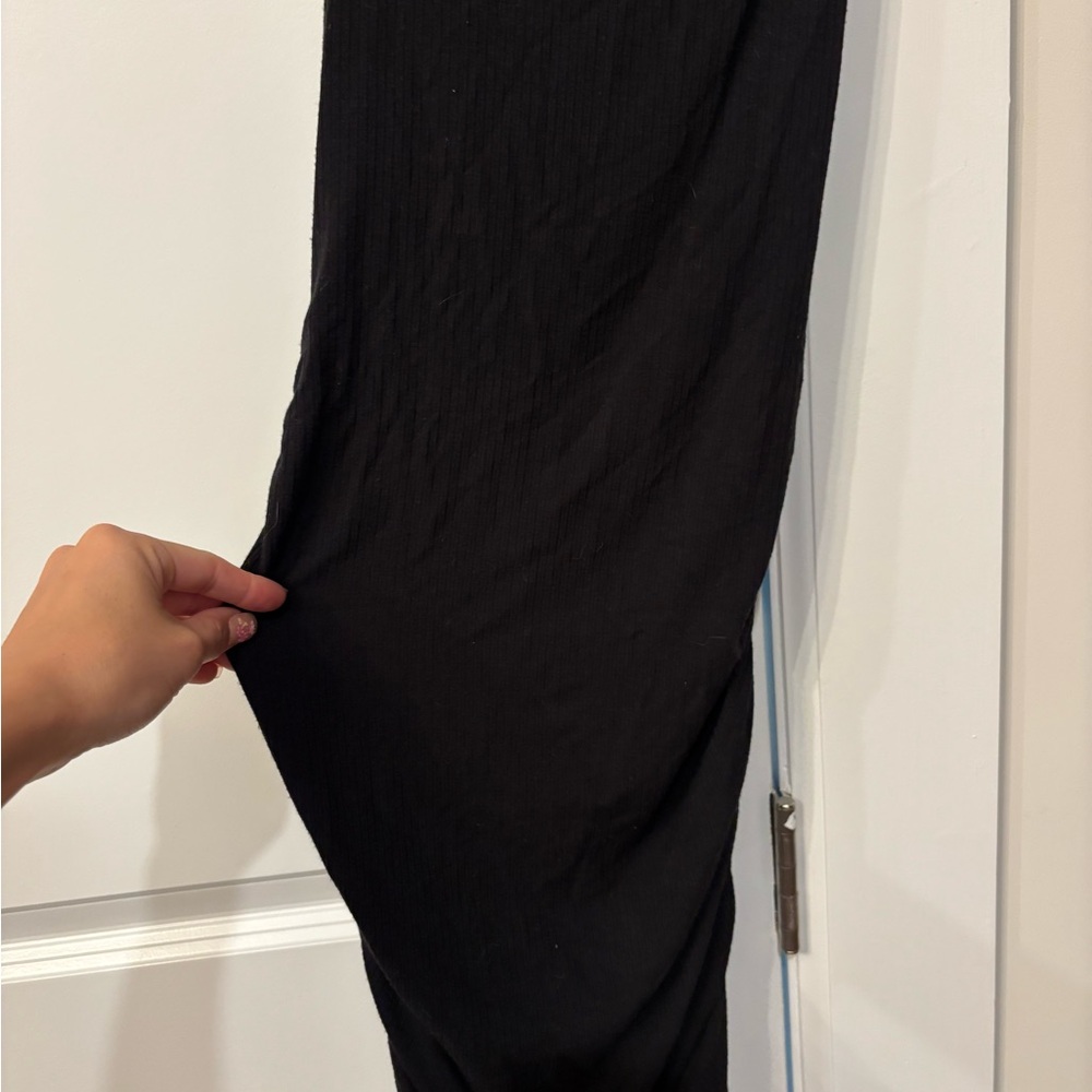 BP Black Ribbed dress - Picture 2 of 3